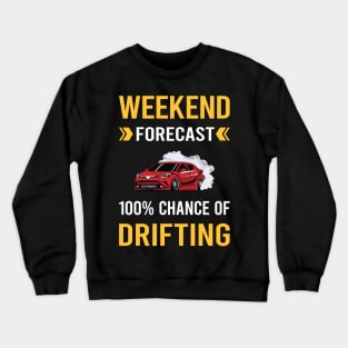 Weekend Forecast Drifting Drift Crewneck Sweatshirt